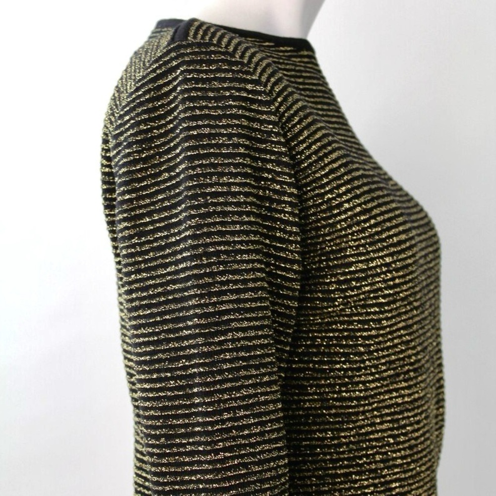 MADE IN ITALY - Vintage Moods by Krizia - Metallic Stripe 80s
